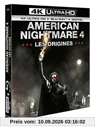 American Nightmare 4 : Les Origines [4K Ultra HD + Blu-Ray + Digital]