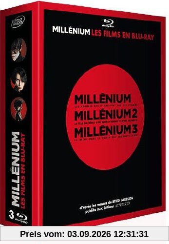 Coffret Millénium, la trilogie [Blu-ray]