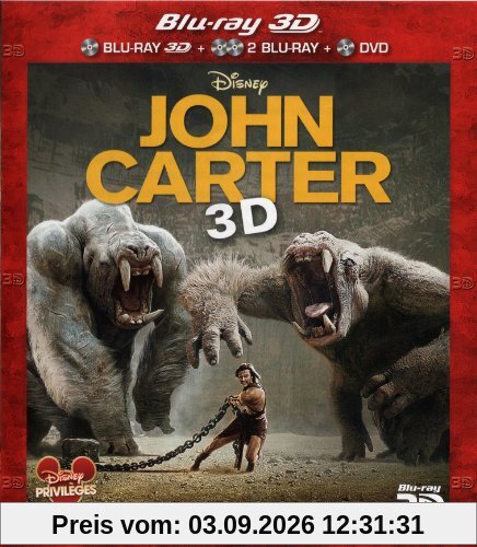 John carter [Blu-ray] [FR Import]