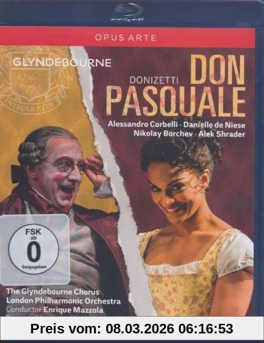 Enrique Mazzola Donizetti, Don Pasquale (Glyndebourne, 2013) [Blu-ray]