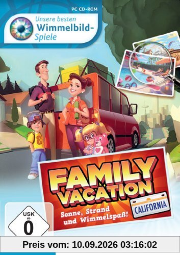 Unsere besten Wimmelbild Spiele - Family Vacation California