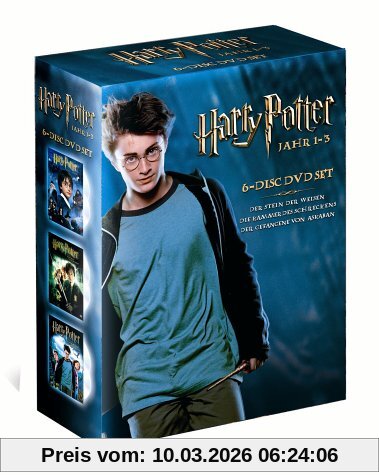 Chris Columbus Harry Potter 1-3 Box Set (6 DVDs)