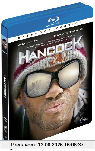 Hancock (Extended Version, Steelbook) [Blu-ray]
