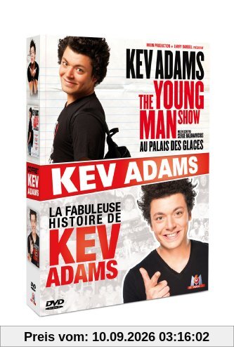 Coffret kev adams : the young man show ; la fabuleuse histoire de kev adams [FR Import]