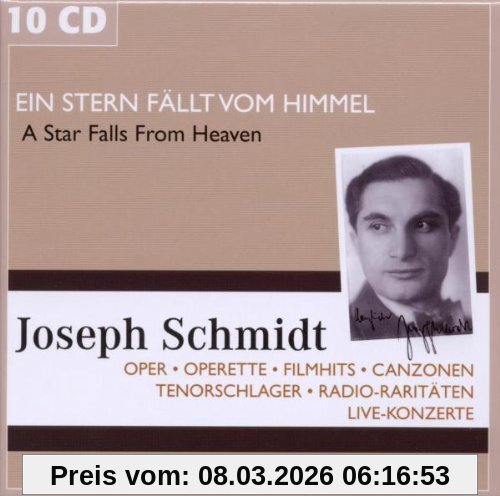 Joseph Schmidt - Ein Stern Fällt Vom Himmel, Oper, Operette, Filmhits, Canzonen, Tenorschlager, Radio Raritäten, Live Konzerte