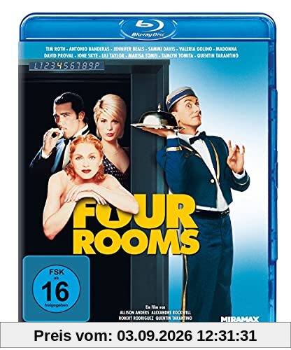 Four Rooms [Blu-ray]