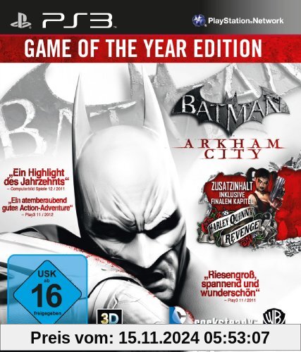 Batman: Arkham City - Game of the Year Edition - [PlayStation 3]