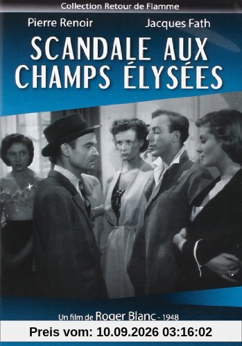 Scandale aux Champs-Elysées [Francia] [DVD] [DVD] Pierre Renoir; Jacques Fath...