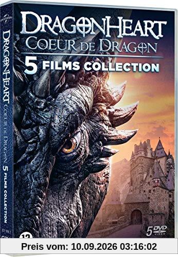 Dragonheart-Coeur de Dragon 1 + 2 + 3 + 4 + 5 (Coffret Integrale 5 Films DVD)