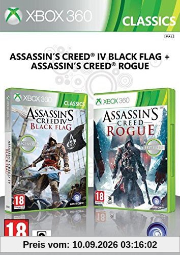 Assassin's Creed IV : Black Flag + Assassin's Creed : Rogue [Xbox 360]