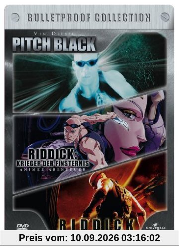 Pitch Black/Riddick/Riddick Animated (Limited Edition, Steelbook) [3 DVDs]