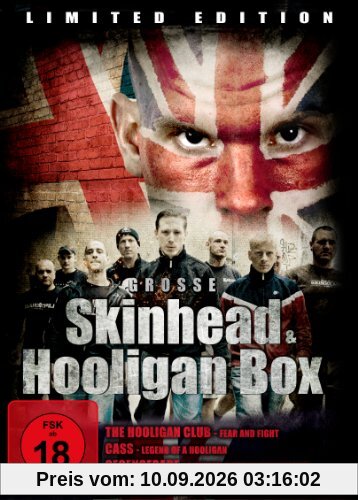 Grosse Skinhead & Hooligan Box (Cass / Gegengerade / Clubbed) [3 DVDs] [Limited Collector's Edition]