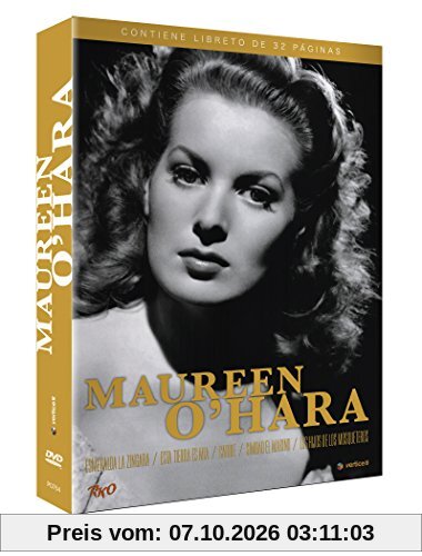 The Hunchback Of Notre Dame + This Land Is Mine + The Spanish Main + Simbad The Sailor + At Sword's Point (Region 2) Maureen O'Hara Box Set