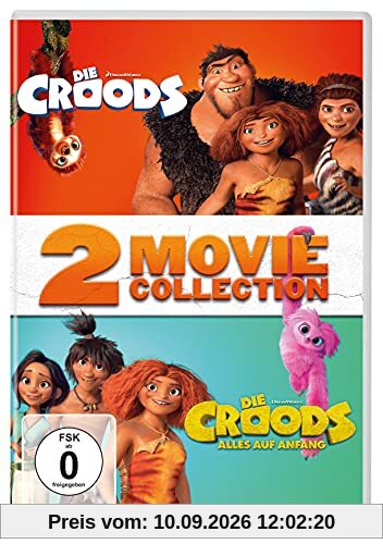 DIE CROODS 2 MOVIE COLLECTION Die Croods & Die Croods – Alles auf Anfang [2 DVDs]