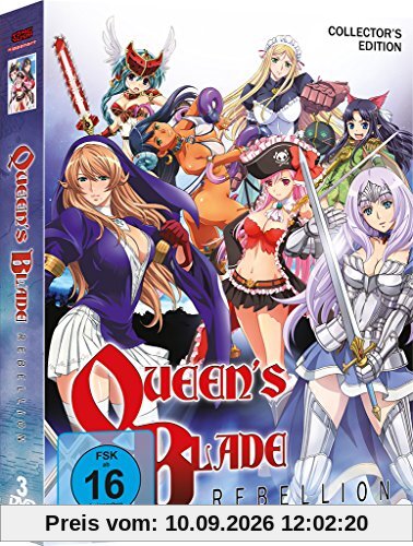 Queen's Blade: Rebellion - Komplett-Box (Staffel 3) (OmU) [3 DVDs]