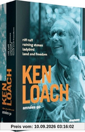 Coffret Ken Loach 4 DVD : Raining Stones / Riff Raff / Ladybird / Land & Freedom [FR Import]