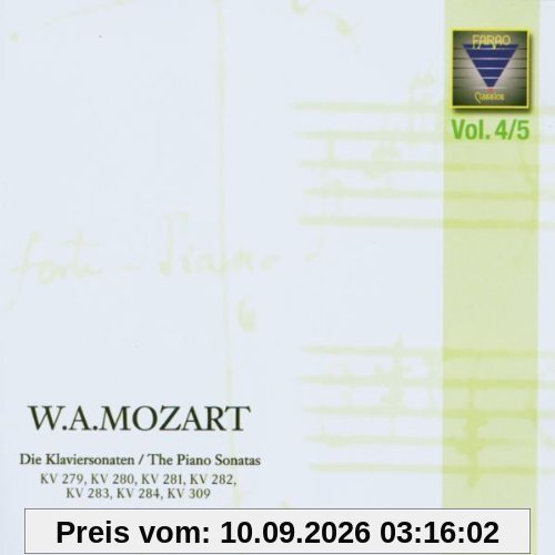 Wolfgang Amadeus Mozart: Klaviersonaten Vol.4 und Vol. 5