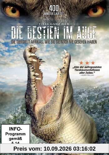 Die Bestien im Auge - Die Tierwelt Afrikas, wie Sie sie noch nie gesehen haben. [2 DVDs]
