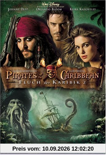 Pirates of the Caribbean - Fluch der Karibik 2 (Einzel-DVD)