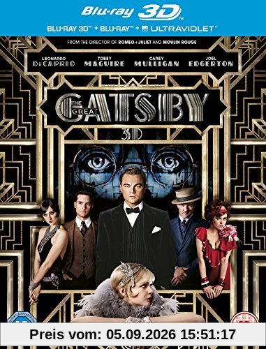 The Great Gatsby (+ Blu-ray) [Blu-ray 3D] [PL Import]