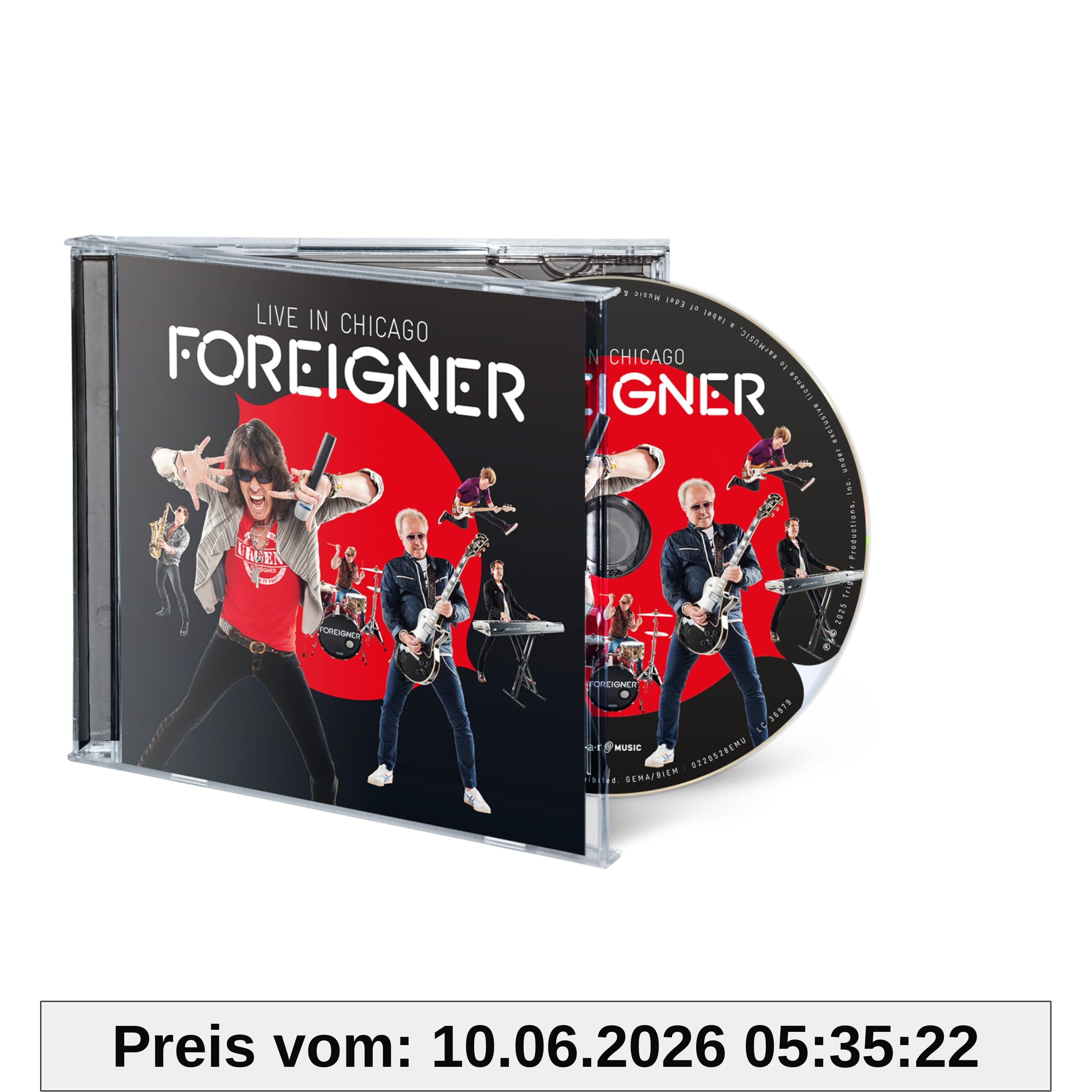 Foreigner - Live in Chicago (CD)