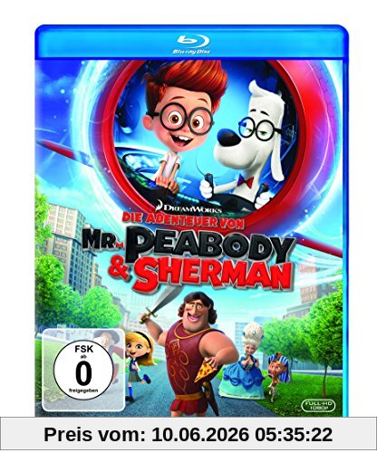 Die Abenteuer von Mr. Peabody & Sherman [Blu-ray]
