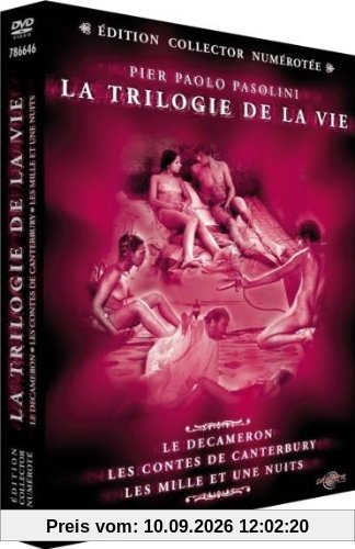 La Trilogie de la vie - Digipack 3 DVD : Les 1001 Nuits / Les Contes de Canterbury / Le Decameron