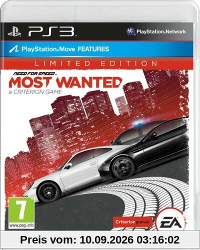 NEW & SEALED! Need For Speed Most Wanted Limited Edition Sony Playstation 3 PS3