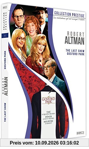 Coffret robert altman 2 films : gosford park ; the last show [FR Import]