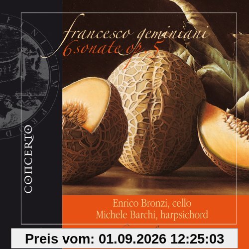 6 Sonate di Violoncello E B.C.Op.5