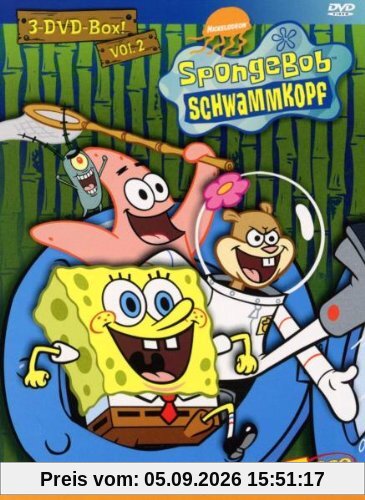SpongeBob Schwammkopf - 3er Box, Vol. 02 [3 DVDs]