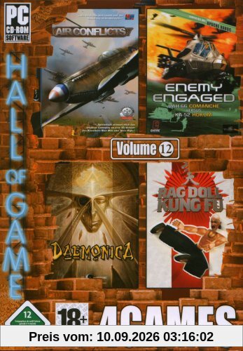 4Games Vol. 12 (Air Conflicts / Enemy Engaged: Comanche vs. Hokum / Daemonica / Ragdoll Kung Fu)