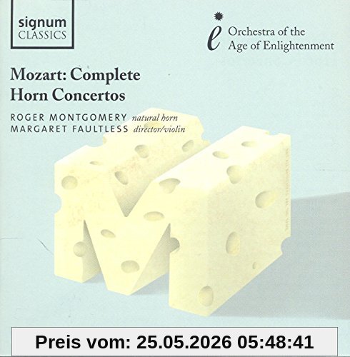 Roger Montgomery Mozart, Die Hornkonzerte