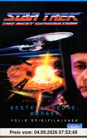 Star Trek NG dt. Movie - Gestern, heute, morgen [VHS]