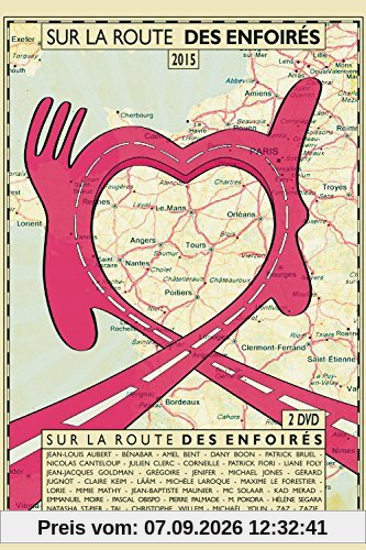 Sur la route des enfoirés 2015 - 2 DVD