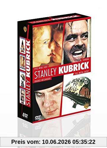 Coffret stanley kubrick : full métal jacket ; shining ; orange mécanique ; eyes wide shut [FR Import]