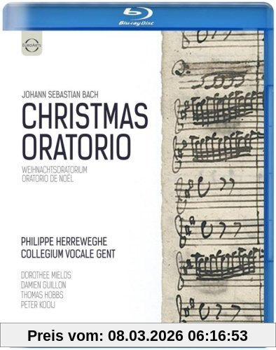 Johann Sebastian Bach, Weihnachtsoratorium (Palais Des Beaux-Arts. Brüssel, 2012) [Blu-ray]