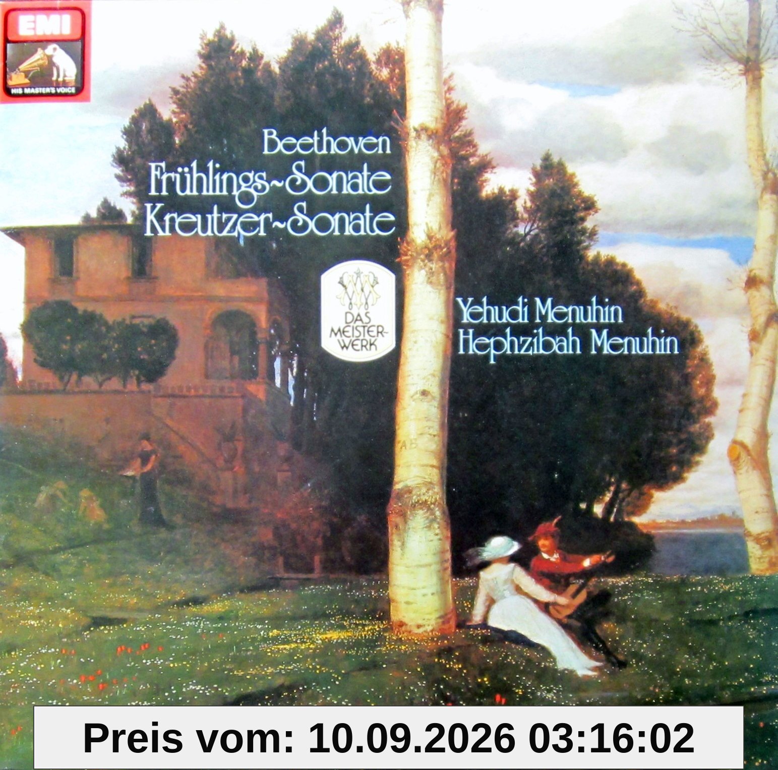 Beethoven: Sonaten für Violine und Klavier Nr. 5 F-dur op. 24 'Frühlings-Sonate' & Nr. 9 A-dur op. 47 'Kreutzer-Sonate' [Vinyl LP] [Schallplatte]