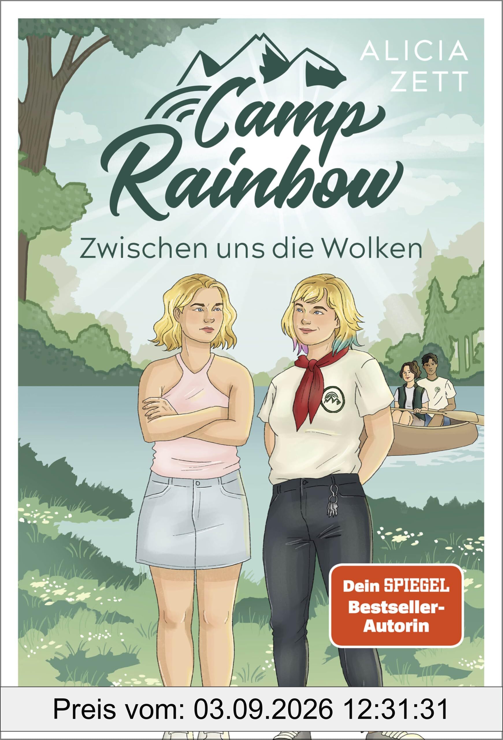 Camp Rainbow - Zwischen uns die Wolken: Queere YA-Romance mit Camp-Setting von Bestsellerautorin Alicia Zett, erzählt aus der Perspektive von Zwillingsschwestern (Band 2)