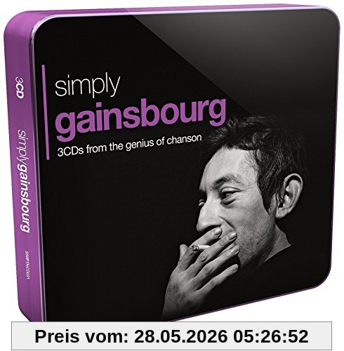 Serge Gainsbourg Simply Gainsbourg (3cd Tin)