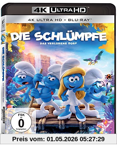 Die Schlümpfe - Das verlorene Dorf (4K-UHD BD-2) [Blu-ray]