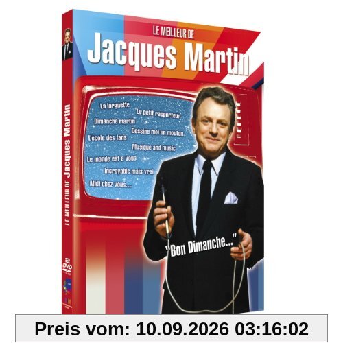 Le meilleur de Jacques Martin à la Télé inédits en double DVD [FR IMPORT]