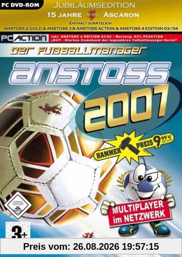 Anstoss 2007: Der Fußballmanager - Jubiläumsedition [Hammerpreis]