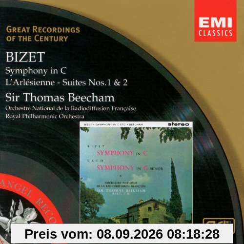 Georges Bizet: Sinfonie in C / L'arlesienne 1 und 2