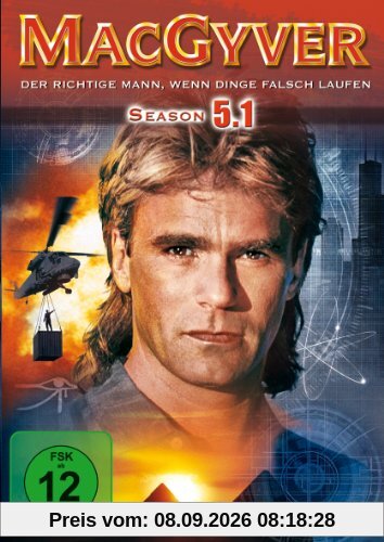 MacGyver - Season 5, Vol. 1 [3 DVDs]