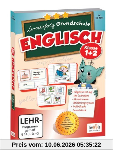Lernerfolg Grundschule Englisch Klasse 1+2 - [PC]