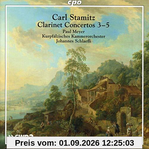 Klarinettenkonzerte 3-5