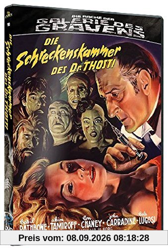 Die Schreckenskammer des Dr. Thosti - Die Rache der Galerie des Grauens 10 (+ DVD) [Blu-ray] [Limited Edition]