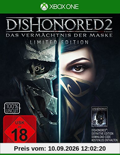 Dishonored 2: Das Vermächtnis der Maske - Limited Edition (inkl. Definitive Edition) [Xbox One]