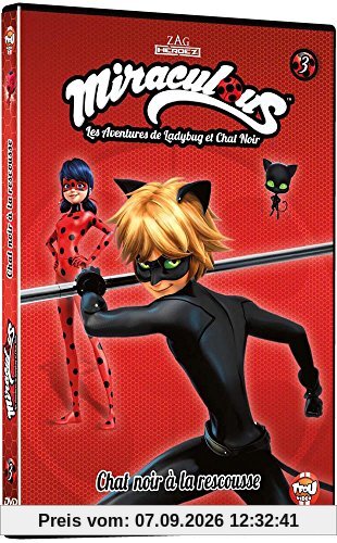 Miraculous ladybug, vol. 3 : chat noir à la rescousse [FR Import]